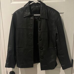 Saguaro Black Leather Jacket